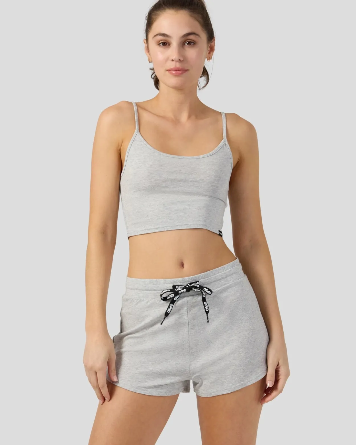 Athletic Grey Modal - Cami Sleep Set