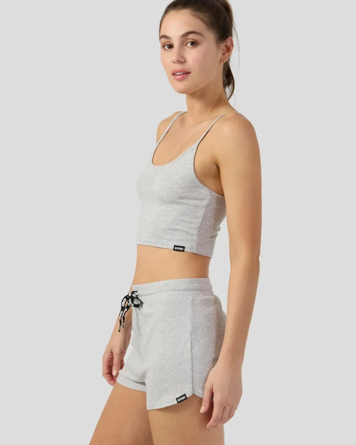 Athletic Grey Modal - Cami Sleep Set