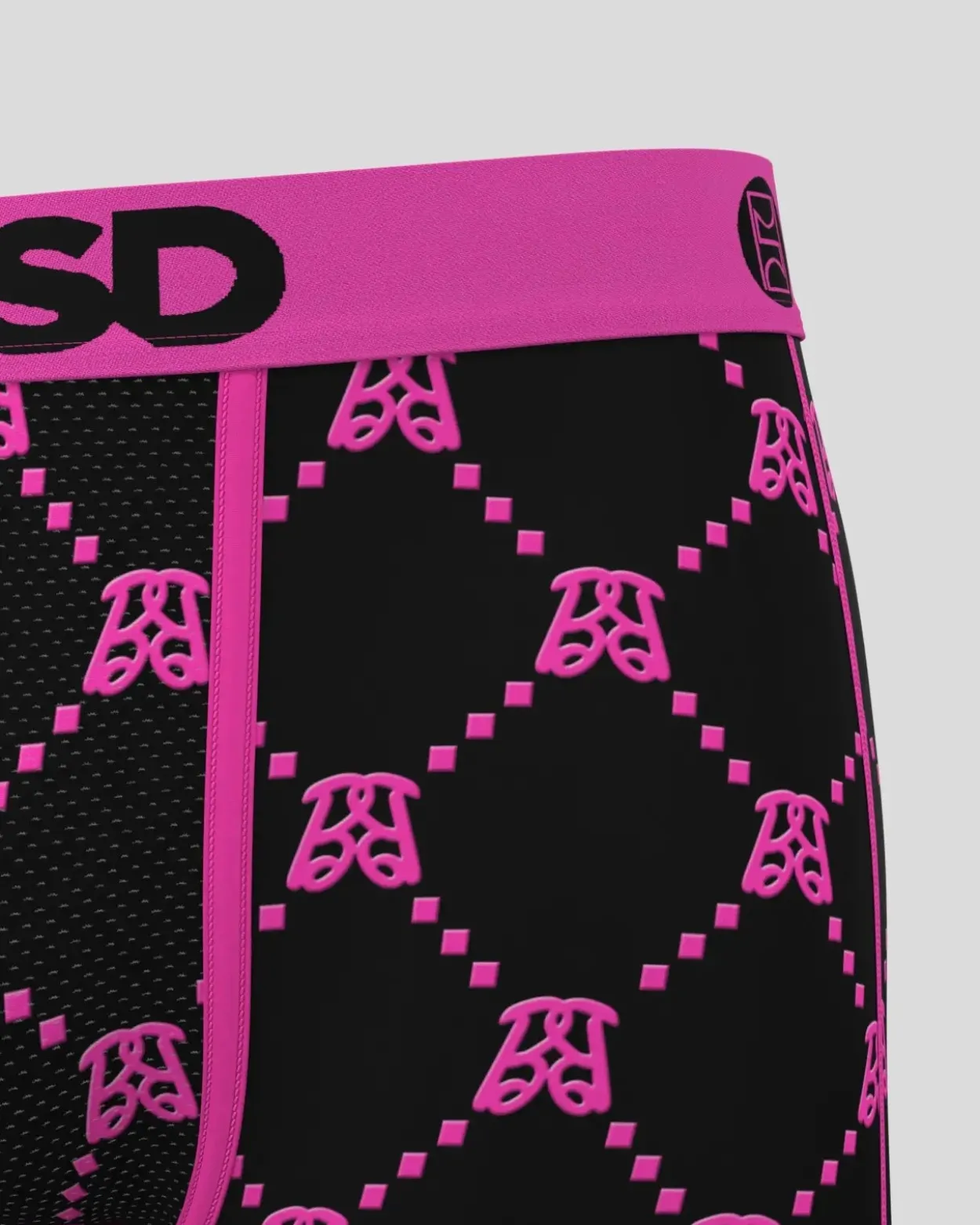 Barbie - Monogram Black