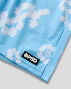 Cloud Drops Blue Active Short
