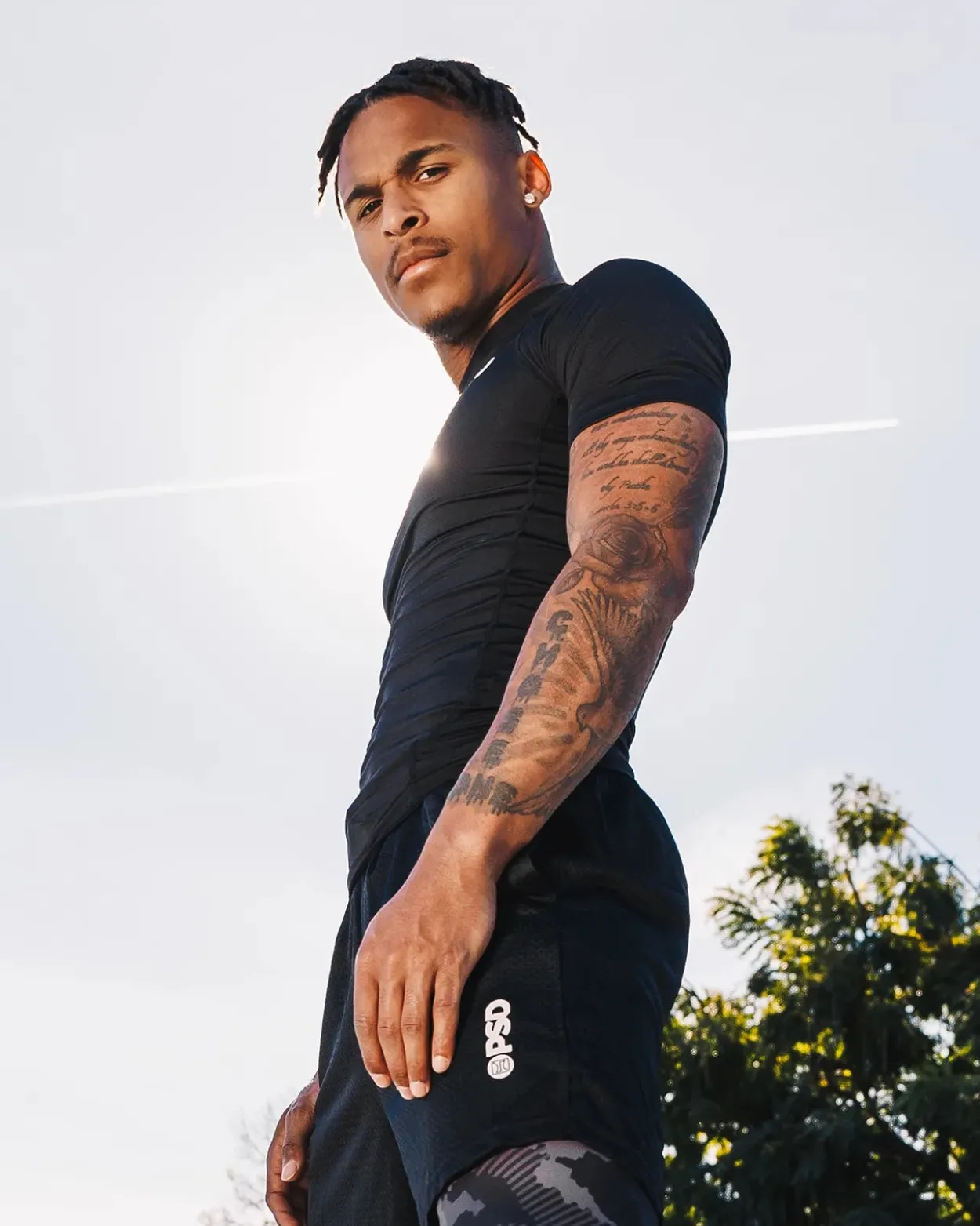 Compression Tee Short Sleeve - Black