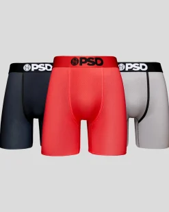 CoolMesh 3 Pack - Red/Gray/Black