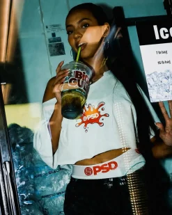 7-Eleven - Cherry Slurpee White Graphic Tee