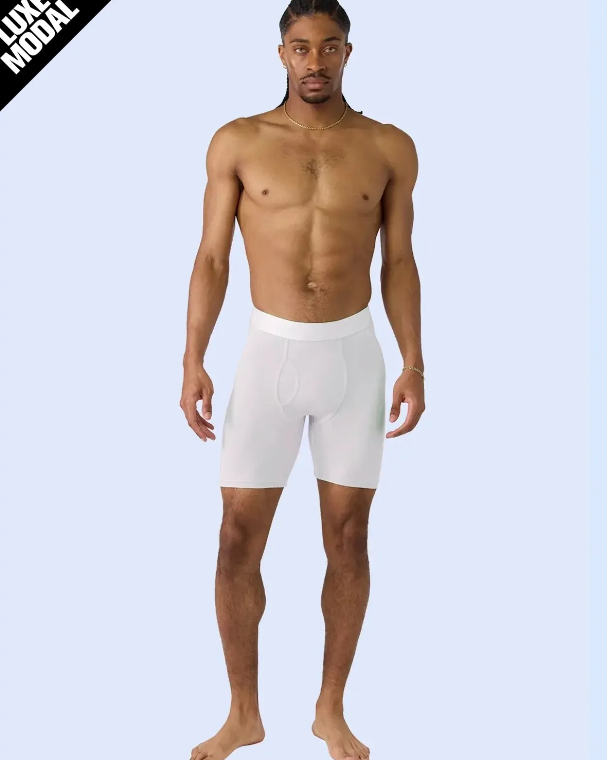 Luxe Modal - White