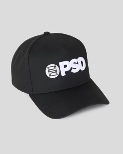New Era x PSD Logo Hat Black
