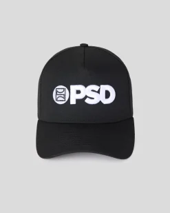 New Era x PSD Logo Hat Black