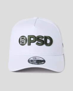New Era x PSD Logo Hat White/Green