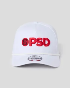New Era x PSD Logo Hat White/Red