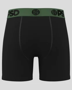 Solids - Black Green