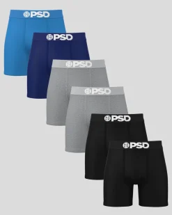 Solids 6 Pack - Core Navy